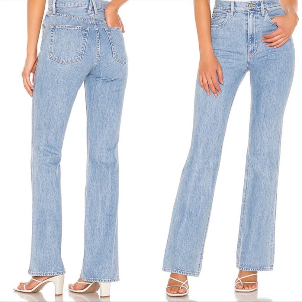 SLVRLAKE Charlotte High Rise Flare Bootcut Jeans, Size 31